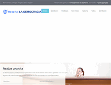 Tablet Screenshot of hospitallademocracia.com